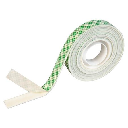 SCOTCH Scotch 042018 Double Coated Permanent Mounting Tape 0.5 W x 75 L In. Clear 42018